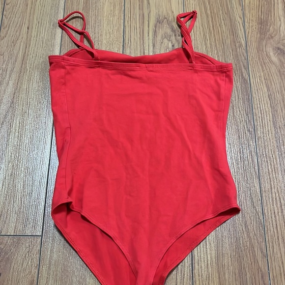 NWOT Garage red bodysuit - Picture 2 of 3